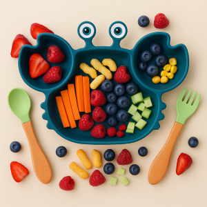 Assiette et couverts personnalisés – Image 3