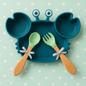 Assiette et couverts personnalisés – Image 4