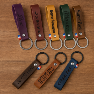 Porte-clés en cuir – Image 2
