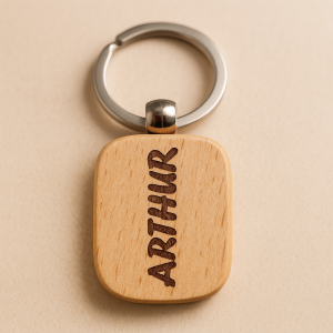 Porte-Clés en Bois – Image 3