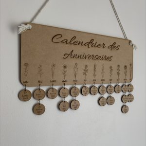 Calendrier d’anniversaires – Image 2